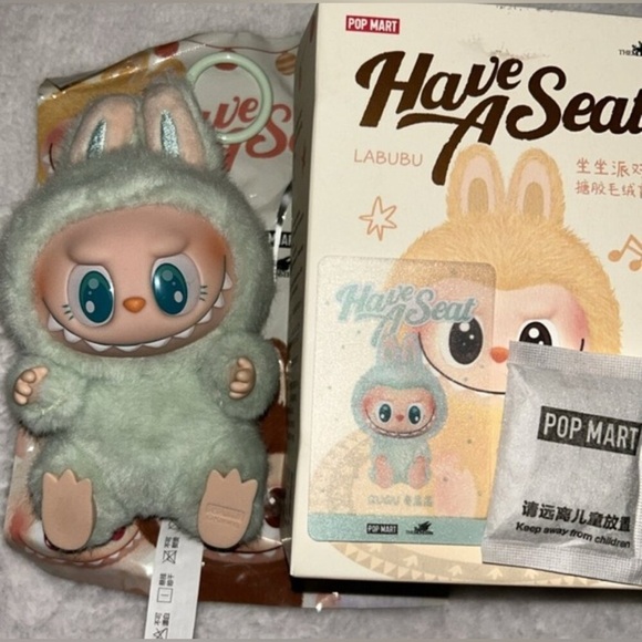 POP MART Accessories - LABUBU POP MART 100% AUTHENTIC | TAKE A SEAT | QuQu | NIB | NWT | SEALED Foil